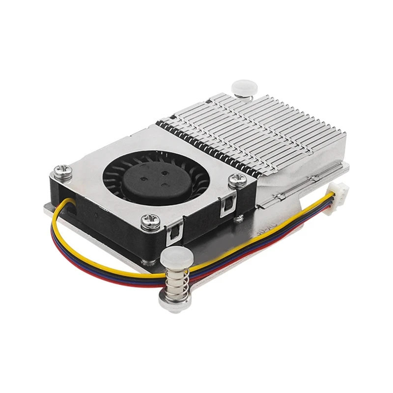 For Raspberry Pi 5 Argon 30Mm Active Cooler PWM Fan, Passive Cooling Aluminum Fins Radiator,Efficient Heat Dissipation