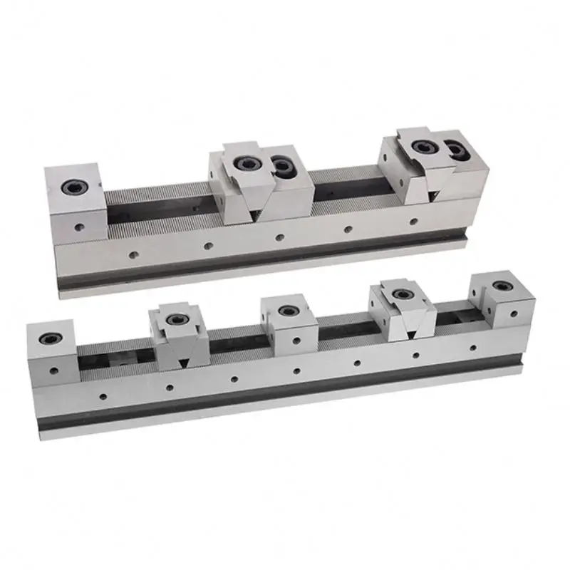 KSD50-500-4FD Cheap Precision Versatile Multi Clamping Adjustable Multiple Line Up Vise Rail System for Cnc Machine