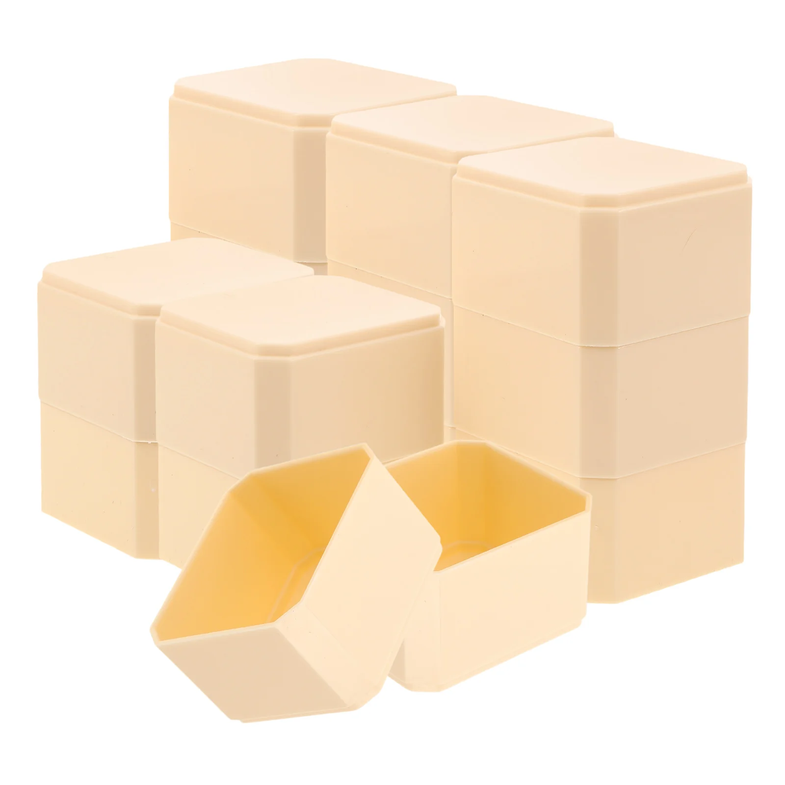 

15Pcs Display Case Base Stable Support Plastic Non-Slip Stand for Mini Collectibles Figure Display Organizer Holder
