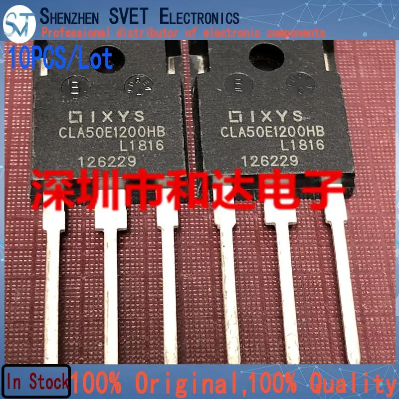 10PCS/lot CLA50E1200HB  MOSTO-247 1200V 50A High Power Triode 100% Original