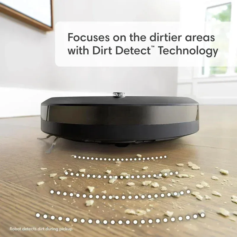 TGBFiRobot Roomba Combo i5 Robot aspirapolvere e scopa - Pulito in stanza con mappatura intelligente, funziona con Alexa, polvere di pulizia personalizzata, Ali