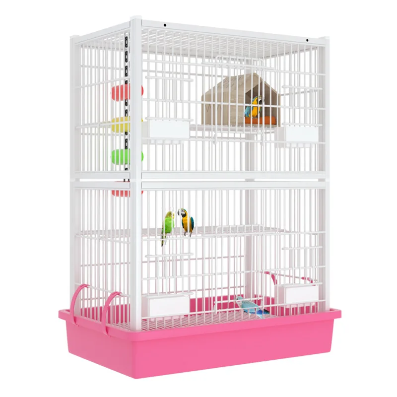 

Custom Iron Bird Cage Large Wholesale Stainless Steel Bird Cage Squirrel House Parrot Cage
