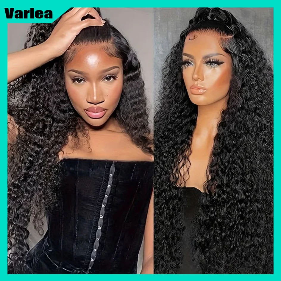

Varlea 200% Density 30 Inch Deep Wave Wig 5x5 Hd Lace Closure Wig Water Wave Lace Front Wig Curly Wigs 4x4 Closure Shart Bob Wig