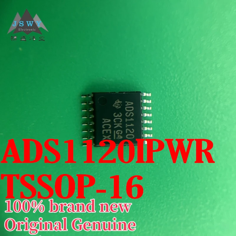 

(5/50pcs) ADS1120IPWR ADS1120 TSSOP-16 16-bit Analog-to-Digital Converter Chip Genuine Product Fast Shipping Free Shipping