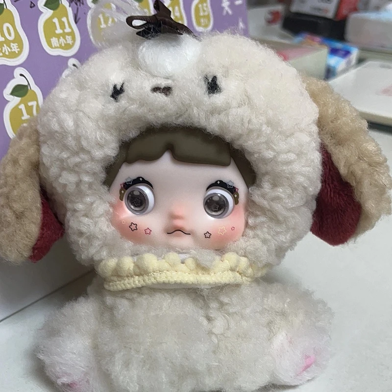 

Nommi Sitting Zoo Series Blind Box Kawaii Vinyl Dolls Ornaments Decorated Pendant Kids Girls Mystery Surprise Gifts Home Decor