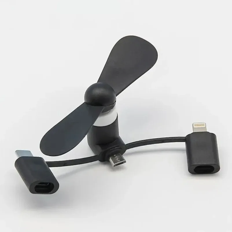 Universal Smartphone Cooler 3 In 1 Usb Phone Cooling Fan_voghion.com