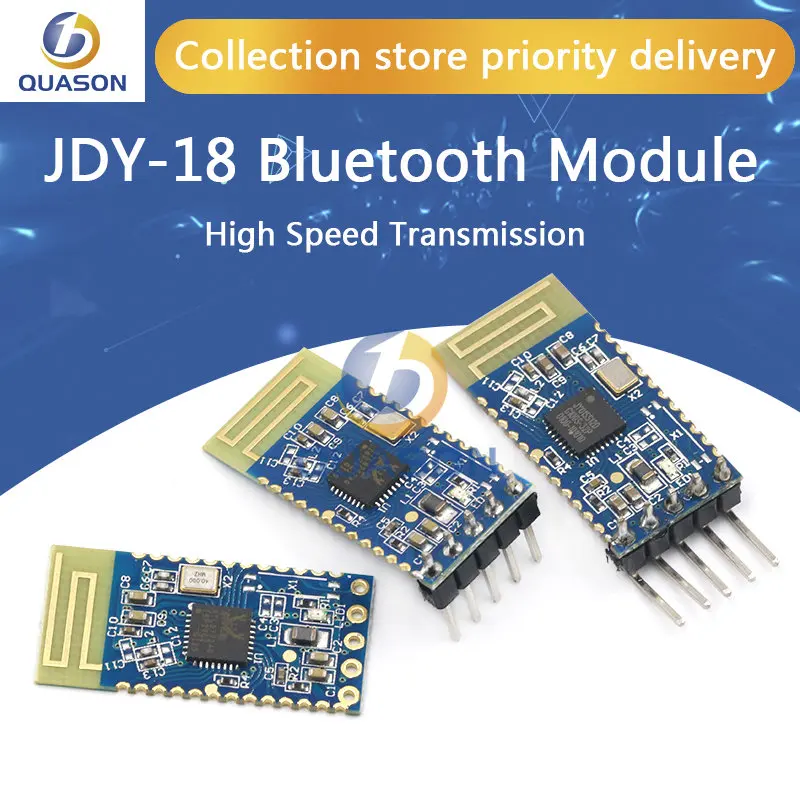 JDY-18 Bluetooth module 4.2 high speed transmission master-slave integration more than CC2541