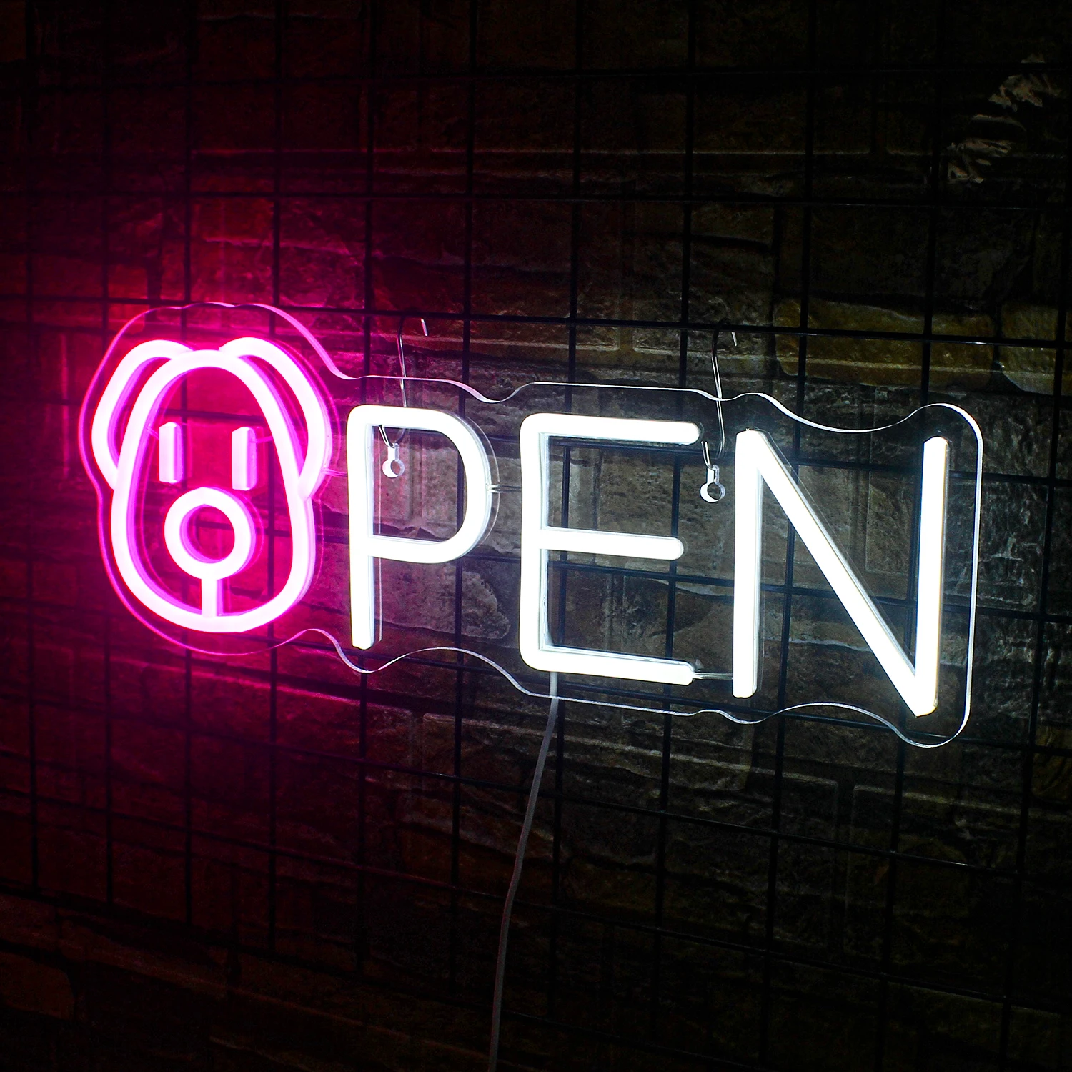 Open Neon Signs for Open Signs for Business Neon Open Led Light Sign Bar Home Store Hotel Shop Club Pet Shop Art Wall Decor