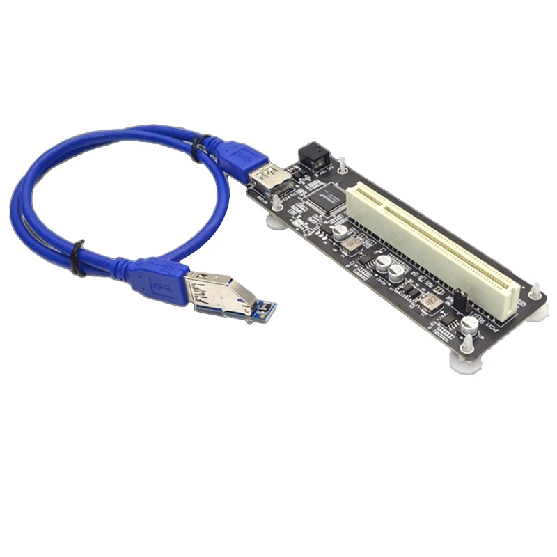 Top-PCI-E To Single PCI Expansion Card ASM1083 Support Capture Card Sound Card Golden Tax Card Parallel Card