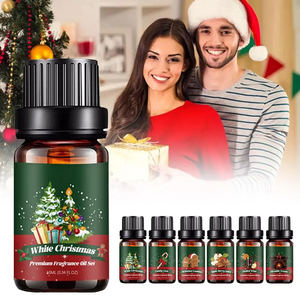 

10ml Christmas Tree Essential Oil Christmas Perfume Party Christmas Christmas Christmas Diffuser Gifts U8J8