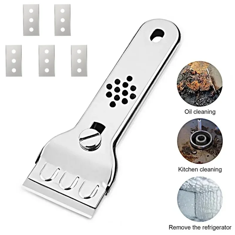 

Stainless Steel Razor Blade Scrapers for The Window of The Car Vinyl Film Cleaning Adhesive Glass of Ceramic Powder Remover Tool