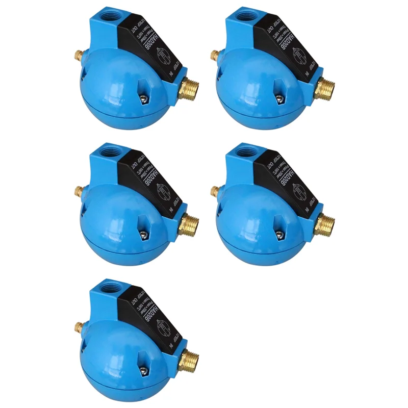 【RECOMMEND】5X HAD20B Compressed Air Automatic Float Drain Valve 1/2Inch BSP 400L/M Condensate Water Machine