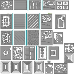New 2023 Cutting dies Arrival Flower Animal Metal Cutting Dies And Stamps DIY Scrapbook Embodying Paper Card Handbook Decorative
