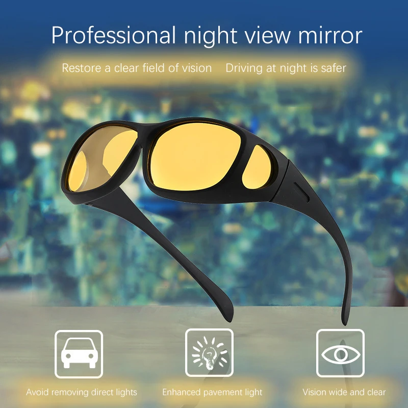 

2024Polarized Sunglasses Fit Over Eye Glasses Driving Wrap Shield Goggles Fishing Glasses Sports Sunglasses Night Vision Glasses