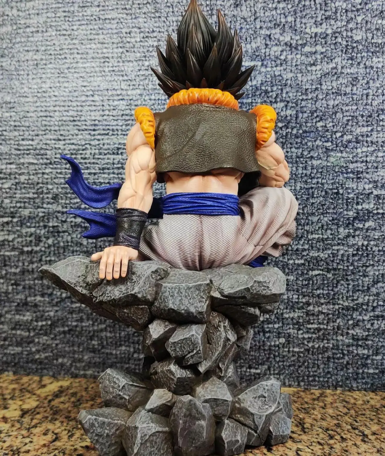 ฟิกเกอร์อนิเมะดราก้อนบอล โกจิต้า ขนาด 25 ซม. โมเดลเรซิ่น ฉากจำลอง ของตกแต่งโต๊ะทำงาน ของประดับตกแต่ง ของขวัญคริสต์มาสสำหรับเด็ก ของเล่น