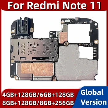 Xiaomi Redmi not 11 4G için anakart, küresel sürüm anakart, orijinal Unlocked, Snapdragon 680 işlemci ile