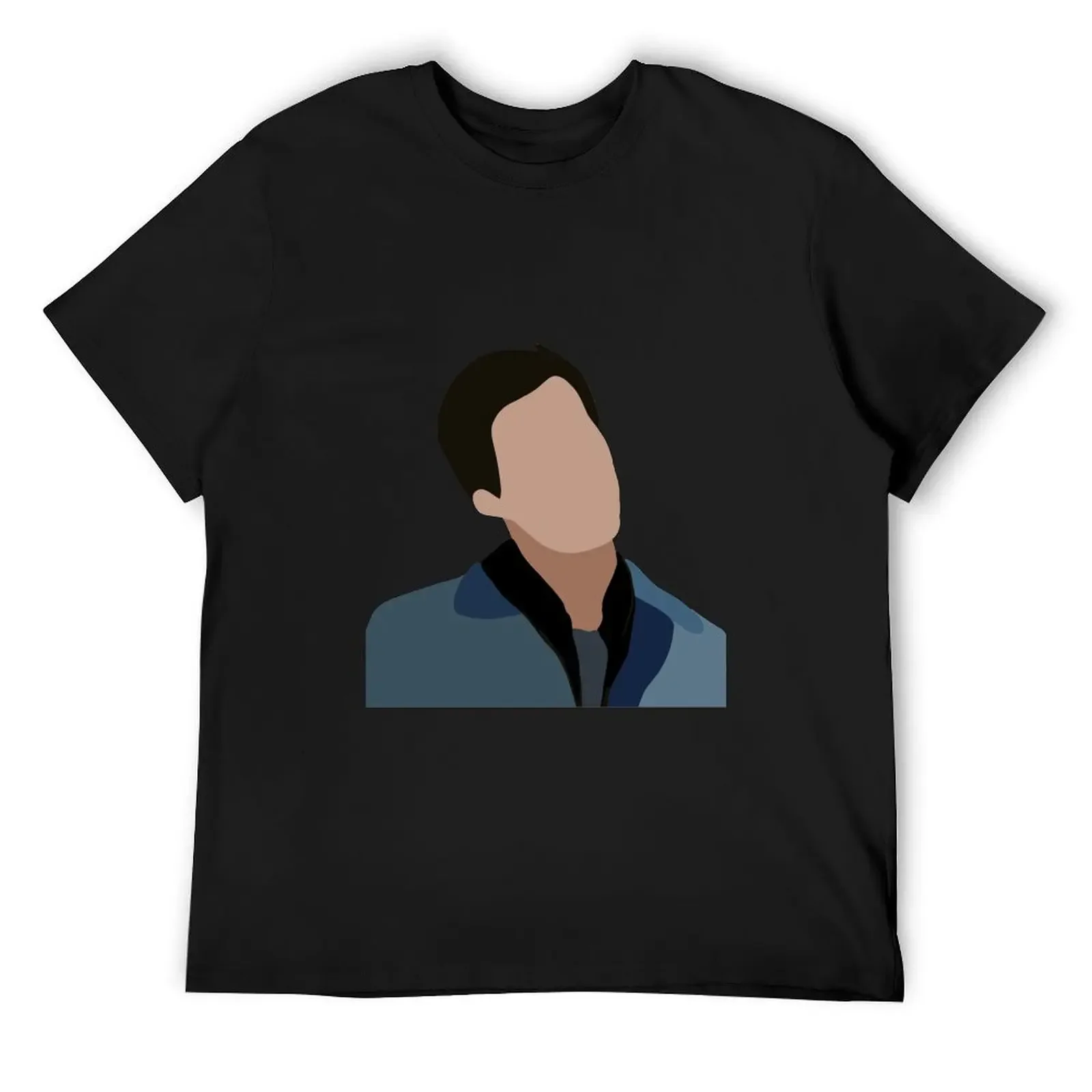

Kai Parker T-Shirt vintage clothes oversized t shirt Man t-shirt t shirts for men cotton