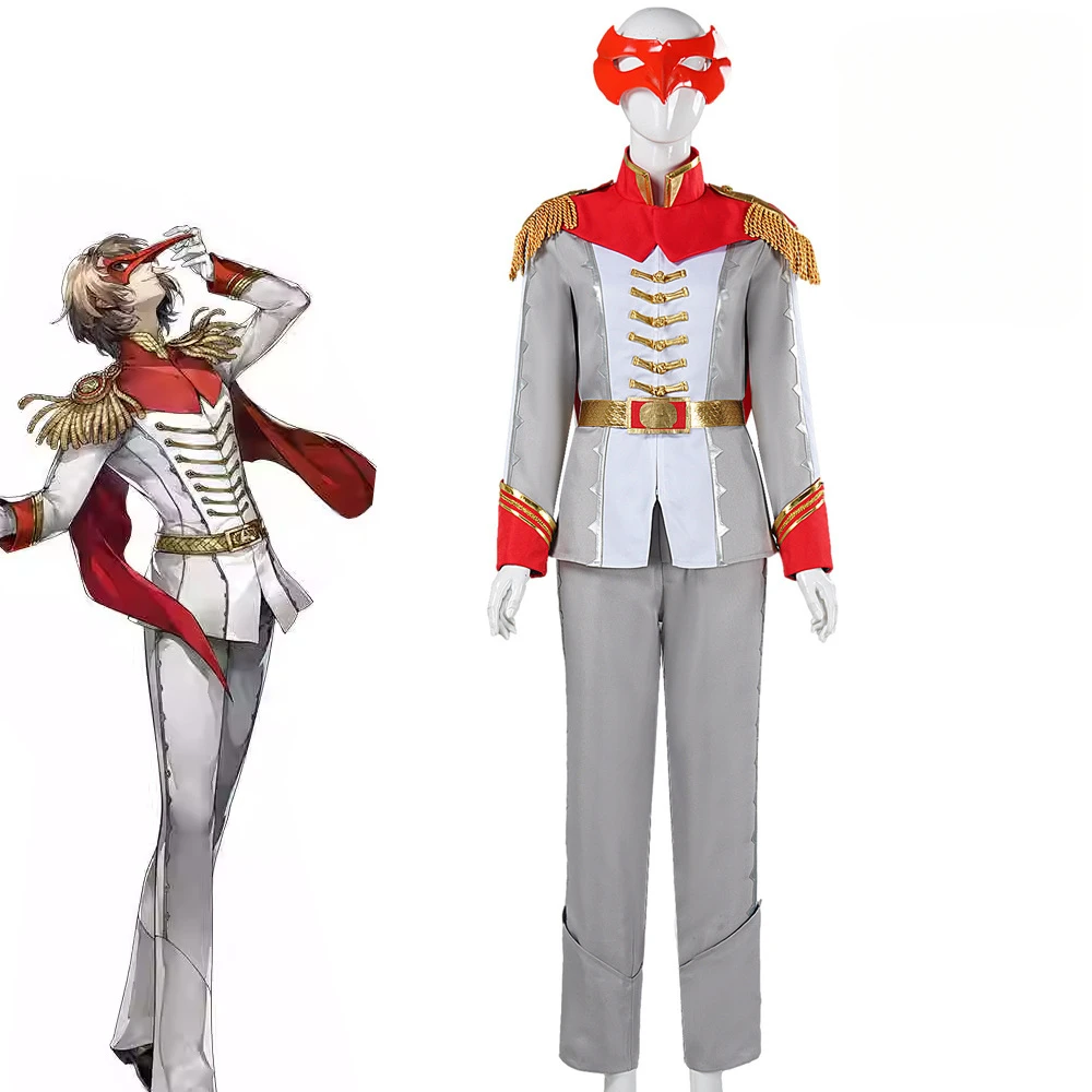 

Akechi Goro Cosplay Costume Persona 5 Akethi Gorou Costume Full Set Halloween Christmas Festival Party Game Comic Con Clothes