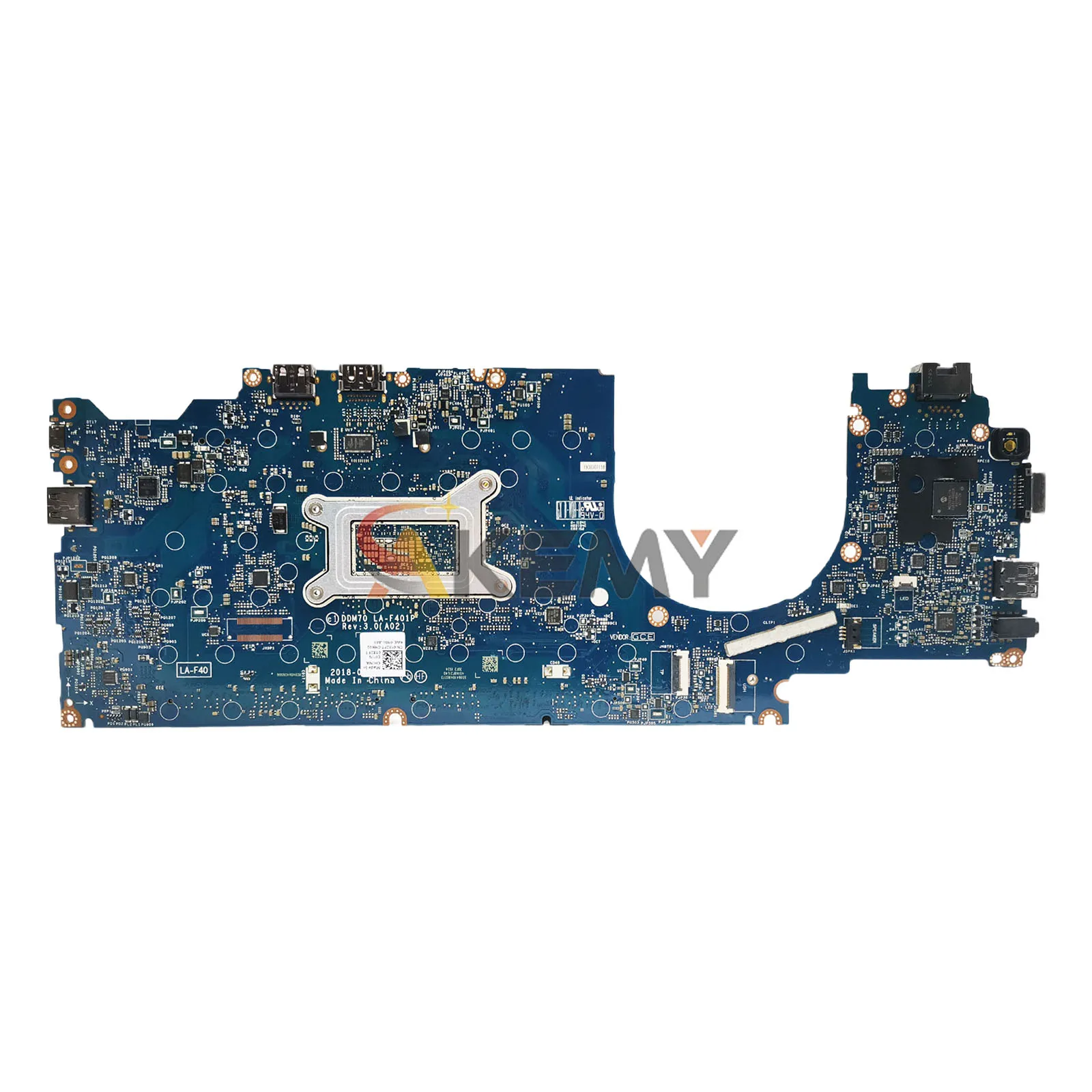 For DELL Latitude 5490 Notebook Mainboard LA-F401P with I3 I5 I7 7th/8th CPU 0C08DH 0M71FV 0NJFT2 08KN1W 100% Fully Tested