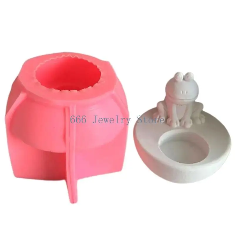 

F2TD Cup and Plate Silicone Mold Candlestick Molds Jewelry Gypsum Mould