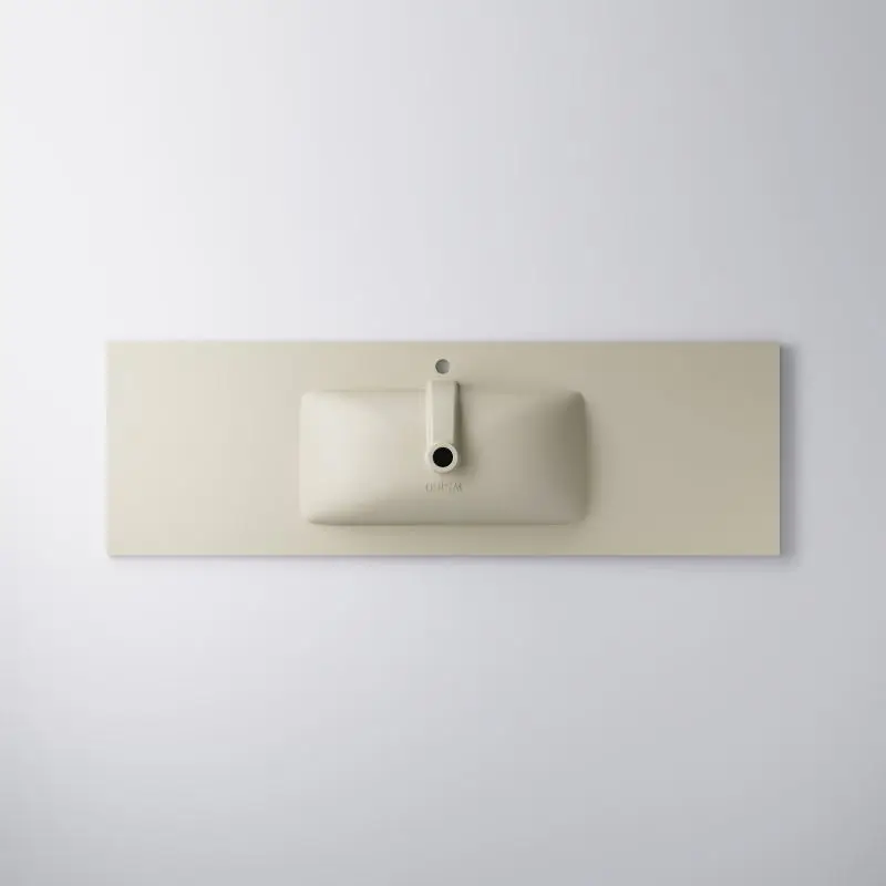 منزلية، فندق، موسعة، سيراميك، حوض متكامل، حجم كبير، غسل #3