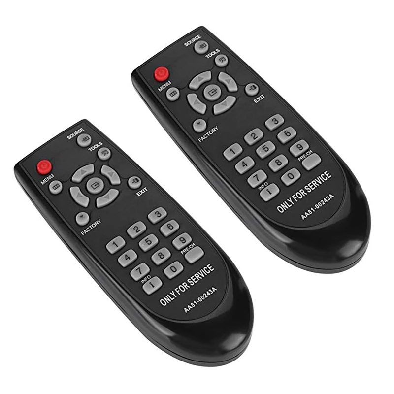New 2X AA81-00243A Service Remote Control Controller Replacement For Samsung TM930 TV Television