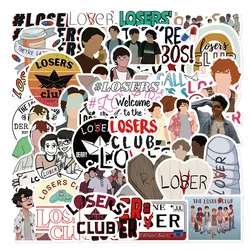 10/30/50pcs Loser Club Thriller Movie Sticker Decals Graffiti DIY Notebook Laptop Phone Tablet PVC Sticker for Classic Kids Toy