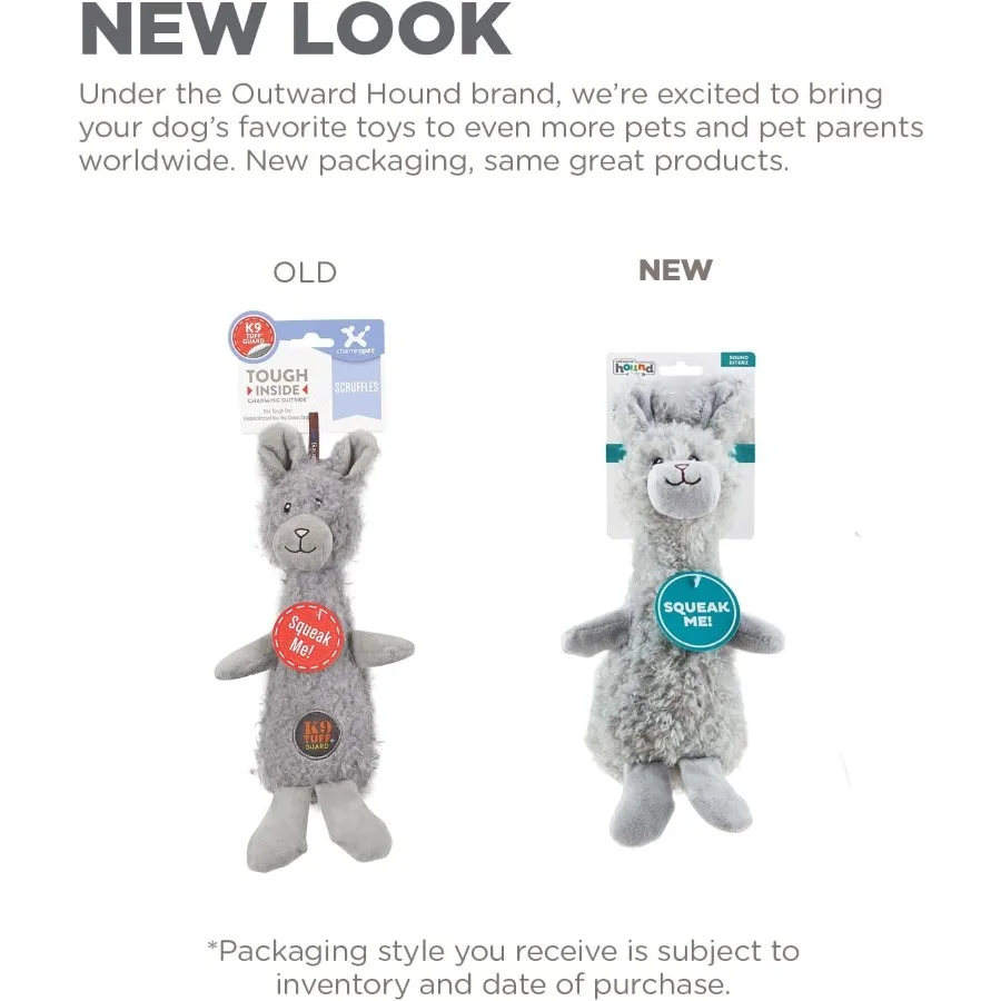 لعبة Scruffles By Plush Squeaky Dog صغيرة