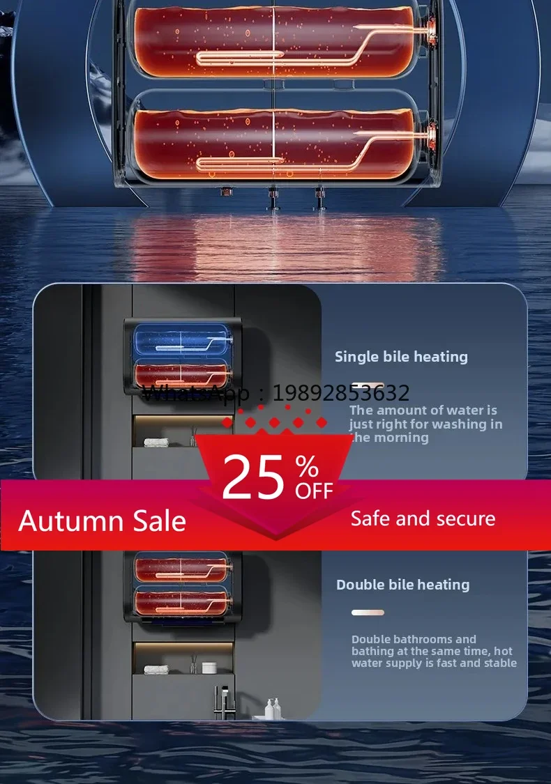 

electric household bucket frequency conversion speed hot bath first-class energy efficiency water purification