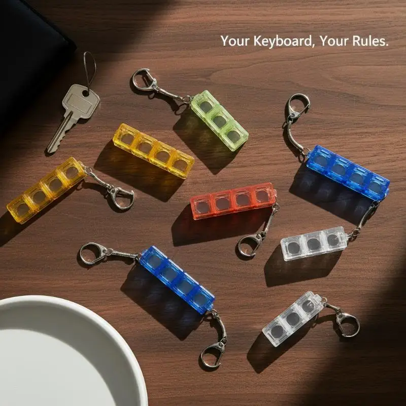 DIY Keyboard Keycap Fidget Toy Stress Reliever for Office and Study