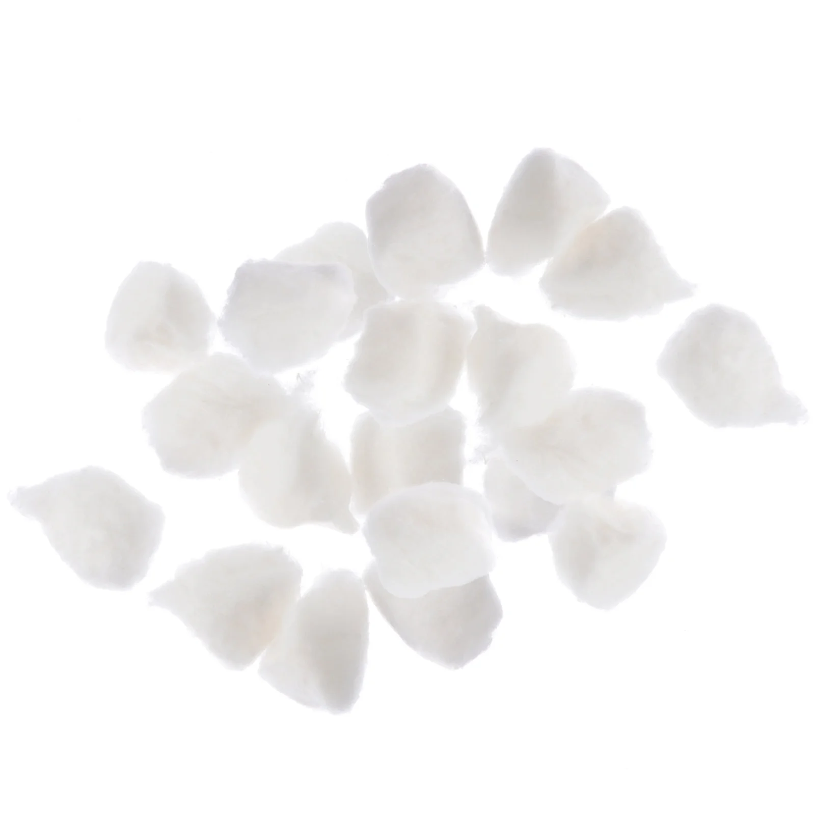 Rondes en coton pour le visage, boules absorbantes, soins des plaies, blanc ordinaire