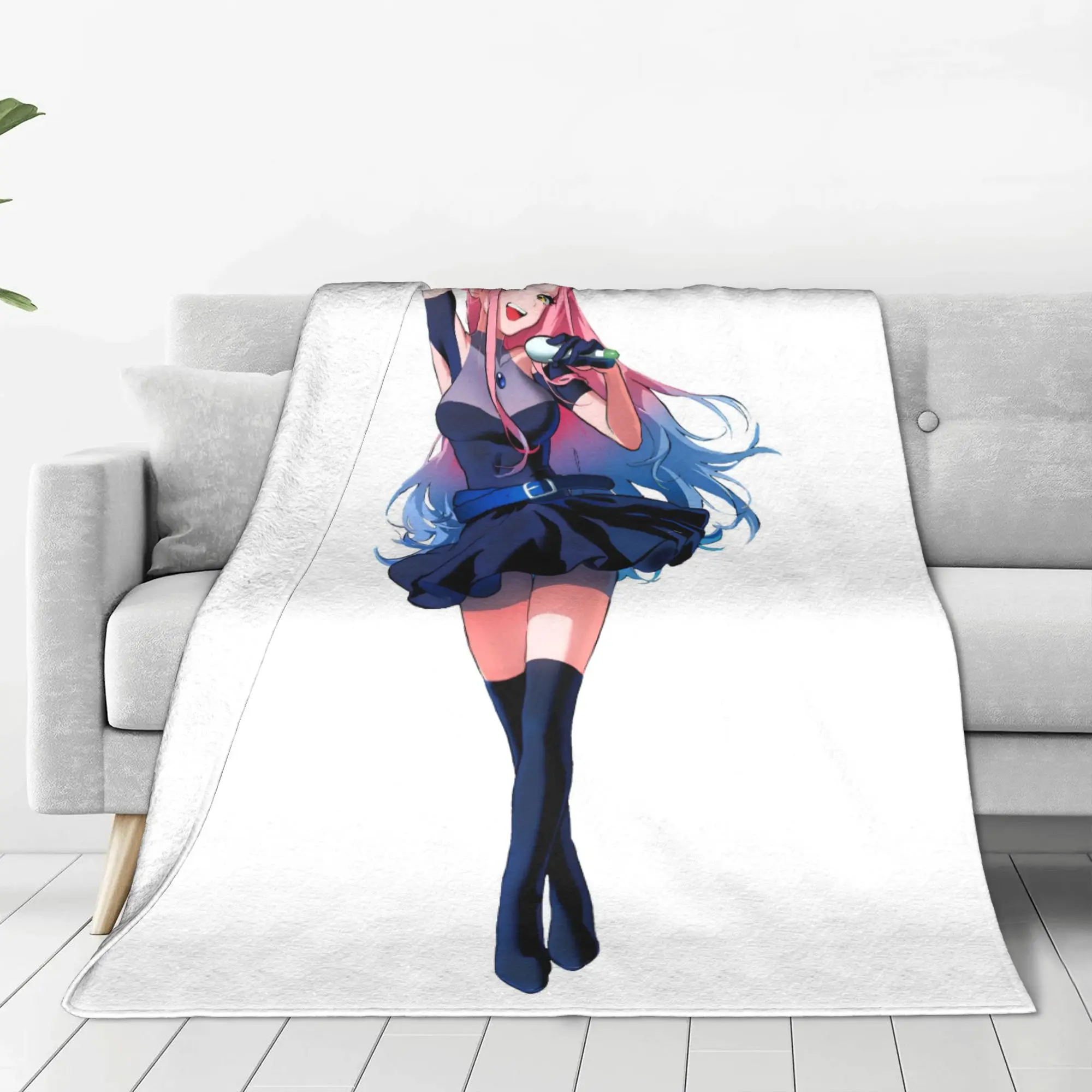 Alien Stage Mizi Blanket Autumn/Winter Alien Stage  Breathable Ultra-Soft Throw Blankets For Sofa Outdoor Plush Thin Quilt