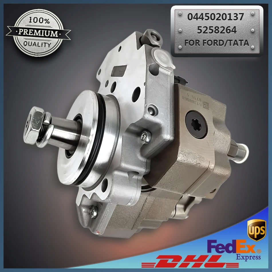 

0445020137 BH1X9350AA 5258264 1704596 Fuel Injection Pump for Cummins QSB5.9 ISDe ISBe 6.7L Diesel Engine DAF FORD TATA Truck