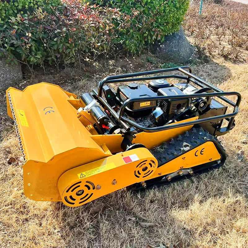 Customizable lawn mower that meets Euro 5 emission standards, remote-controlled self-propelled lawn mower robot