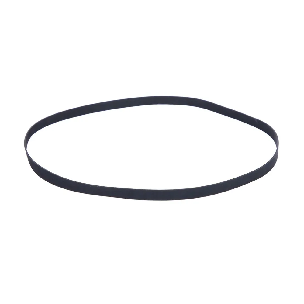 2pcs Premium Black Record Player Belt EPDM Good Elasticity Turntable Drive Belt Phonograph Turntable Belt For Phonograph