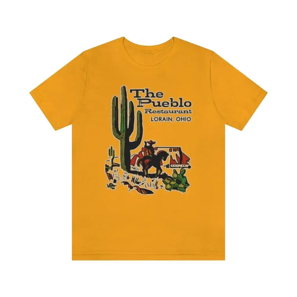 The Pueblo Restaurant Lorain Ohio vintage ad Tshirt