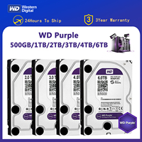 WD Purple 4TB 1TB 2TB 3TB 6TSurveillance Internal Hard Drive Disk 3.5\