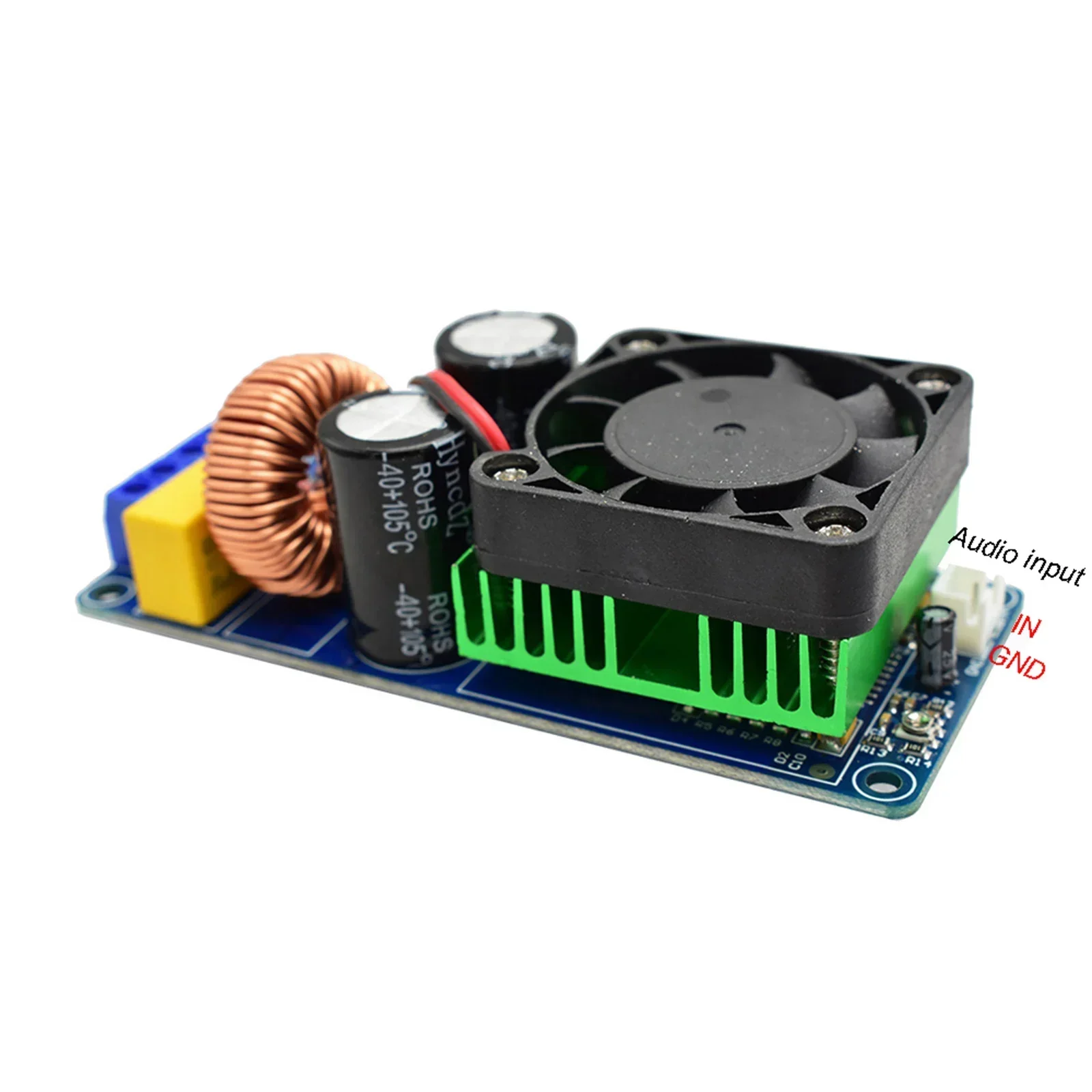 BREEZE Power IRS2092 500W Mono Channel Digital Power Amplifier Board Class D Stage Power Amplifier Board