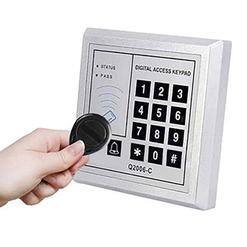 علامات مفتاح RFID 125 كيلو هرتز، بطاقات سلسلة مفاتيح للقراءة فقط متوافقة مع EM4100/TK4100 #6