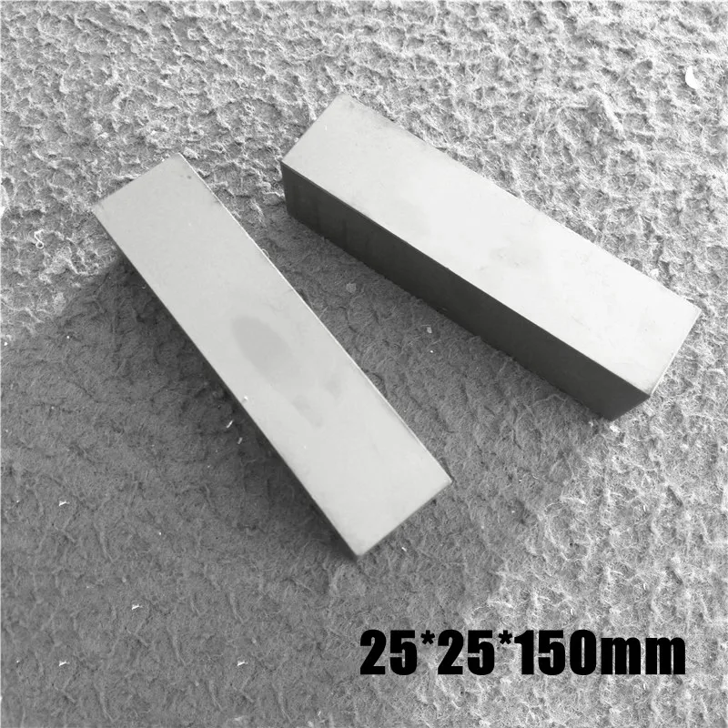 1pcs Mn-Zn Ferrite Core High Power Bar  Square Cores 25*25*150mm PC40