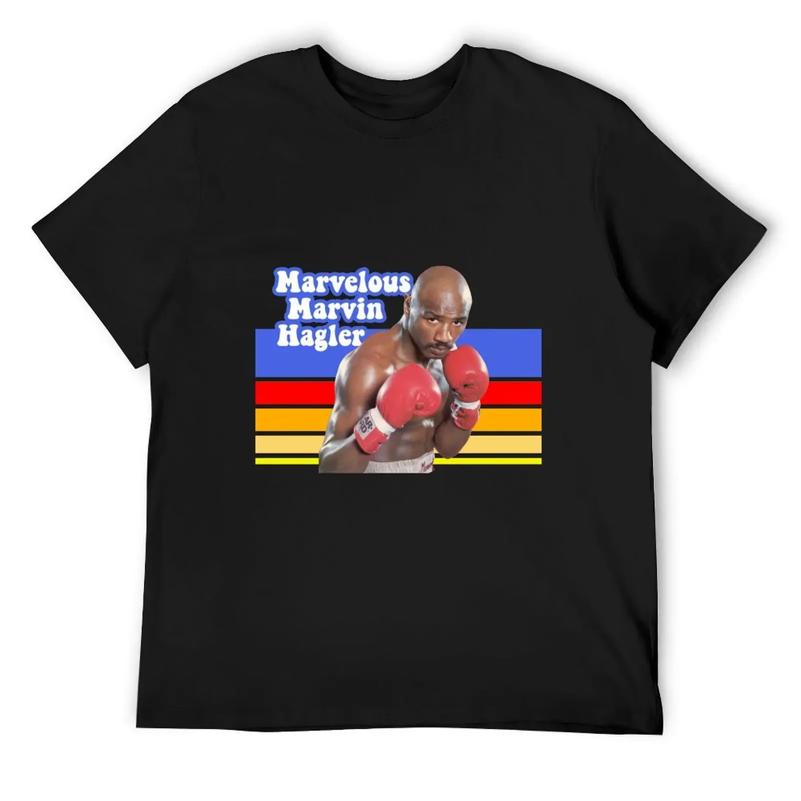 

Retro Marvelous Marvin Hagler T-Shirt summer 2025 luxury t-shirt designer shirts men clothing