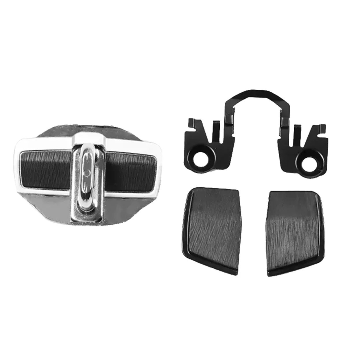 1 Set Car TRD Door Stabilizer Buckle for Honda Civic Accord CRV Odyssey HRV Door Lock Protector Latches Stopper Covers