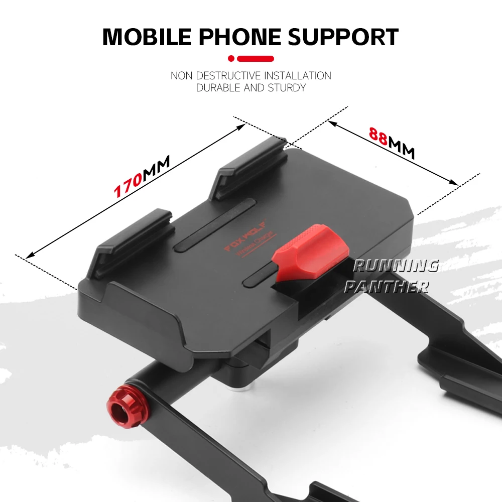 Motorcycle Accessories Navigation GPS Mount Bracket For Yamaha XMAX 300 X-MAX 300 X-Max 300 2017 2018 2019 2020 2021 2022