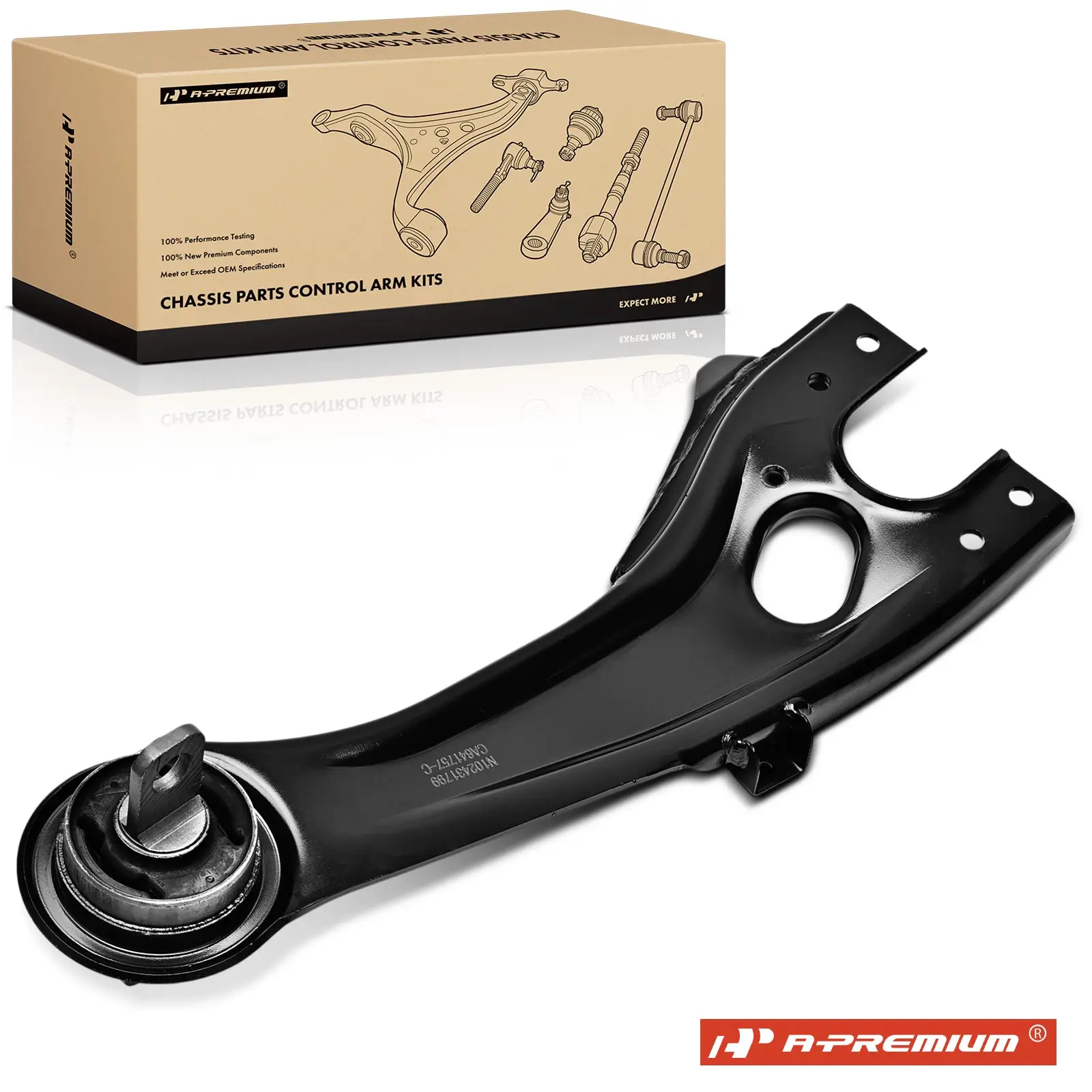 A-Premium Rear Left Lower Trailing Arm for Hyundai Elantra 2007-2012