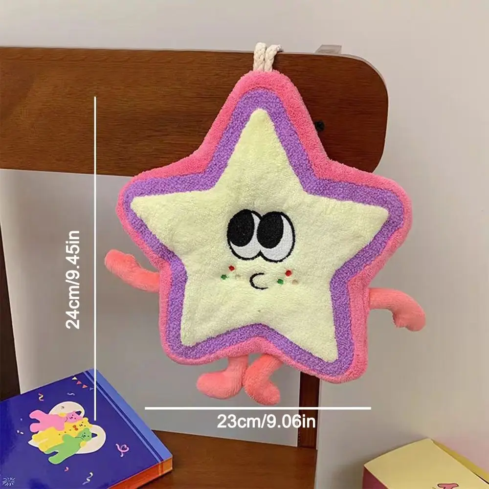 High-efficiency Cute Hand Towels Reusable Wipes Kitchen Cleaning Towel Wash Cloths Washable Absorbent Dry Handkerchief