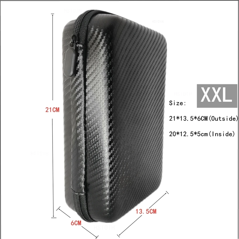 إيفا سماعة أكياس صناديق حقيبة التخزين المحمولة مجموعة أدوات إصلاح السيارات تخزين ألياف الكربون نمط مع حقيبة سستة