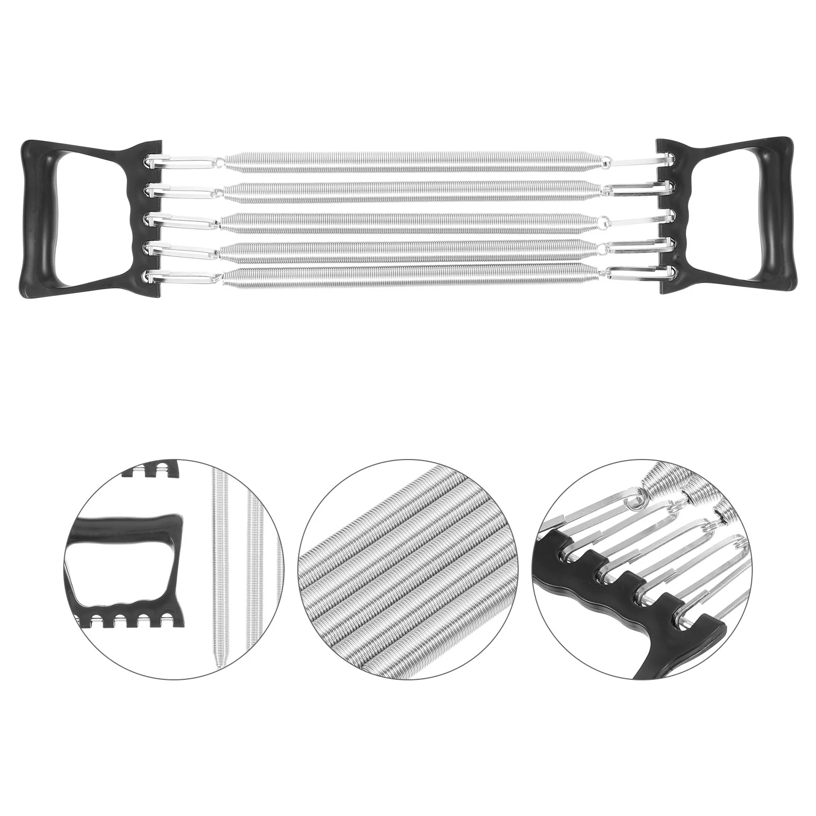 Plastic Handle Tensioner Spring Steel Exercise Workout Tools Chest Exerciser Fitness Equipment Sports Expander Men's Gloves