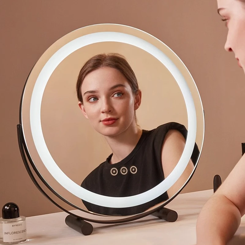 

Pink Bedroom Makeup Mirror Table Modern Small Girls Makeup Mirror Cool Aesthetic Espelho Adesivo De Parede House Accessories