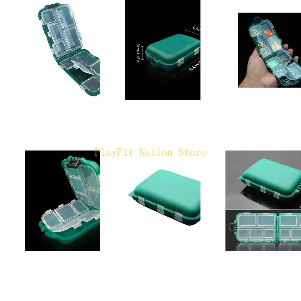 

242F Ящик для рыболовных снастей Ящик для инструментов для рыболовных снастей, игрушек, предметов искусства, рукоделия и