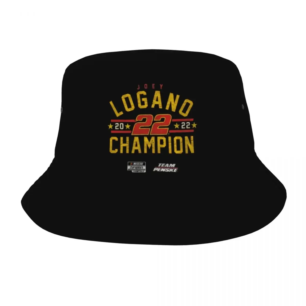 Joey Logano 22 Fishermans Cap Outdoor Bucket Hats Fishing Hat Foldable Hip Hop Beach Sun Hats for Women Men